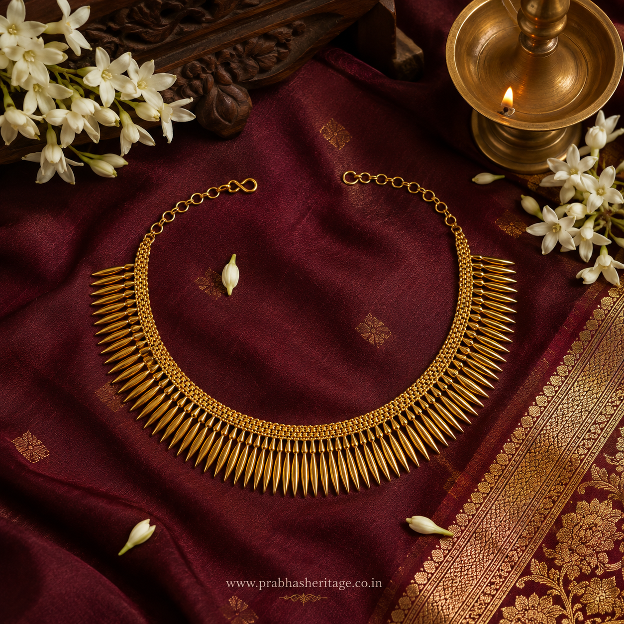 Mulla Mottu Kanaka Necklace