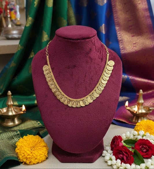 Lakshmi Kaasu Mala Necklace