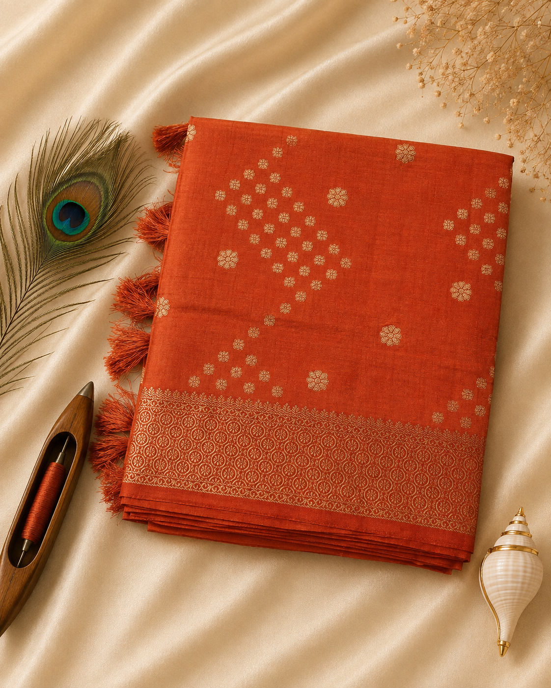 Semi Tussar Weaves