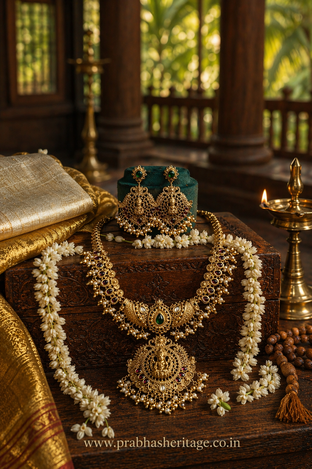 Lakshmi Ratna Pearl Temple Haram