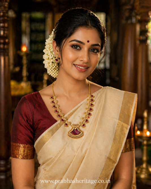 Sindhoora Palakka Haaram Set