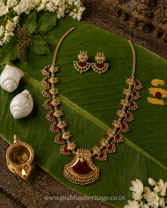 Sindhoora Palakka Haaram Set