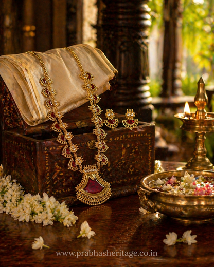 Sindhoora Palakka Haaram Set