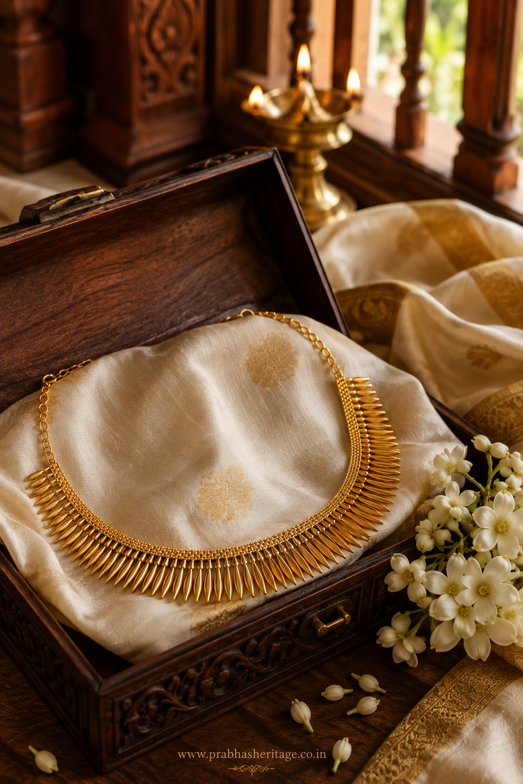 Mulla Mottu Kanaka Necklace