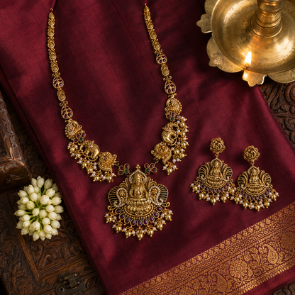 Sri Mahalakshmi Mayura Vaibhava Haaram