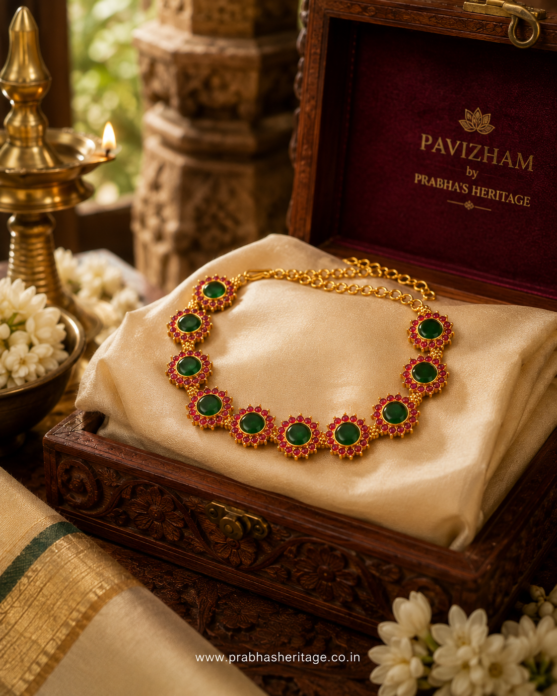 Maragatha Ratna Chandrika Choker