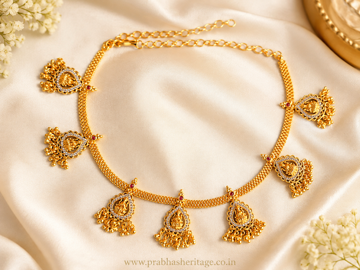 Lakshmi Thoranam Temple Necklace