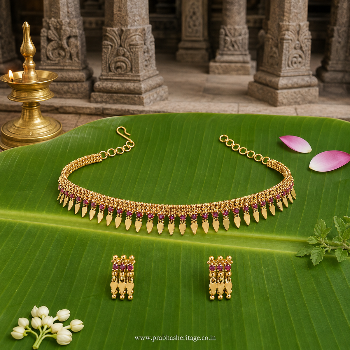 Ilakka Thali Choker Set