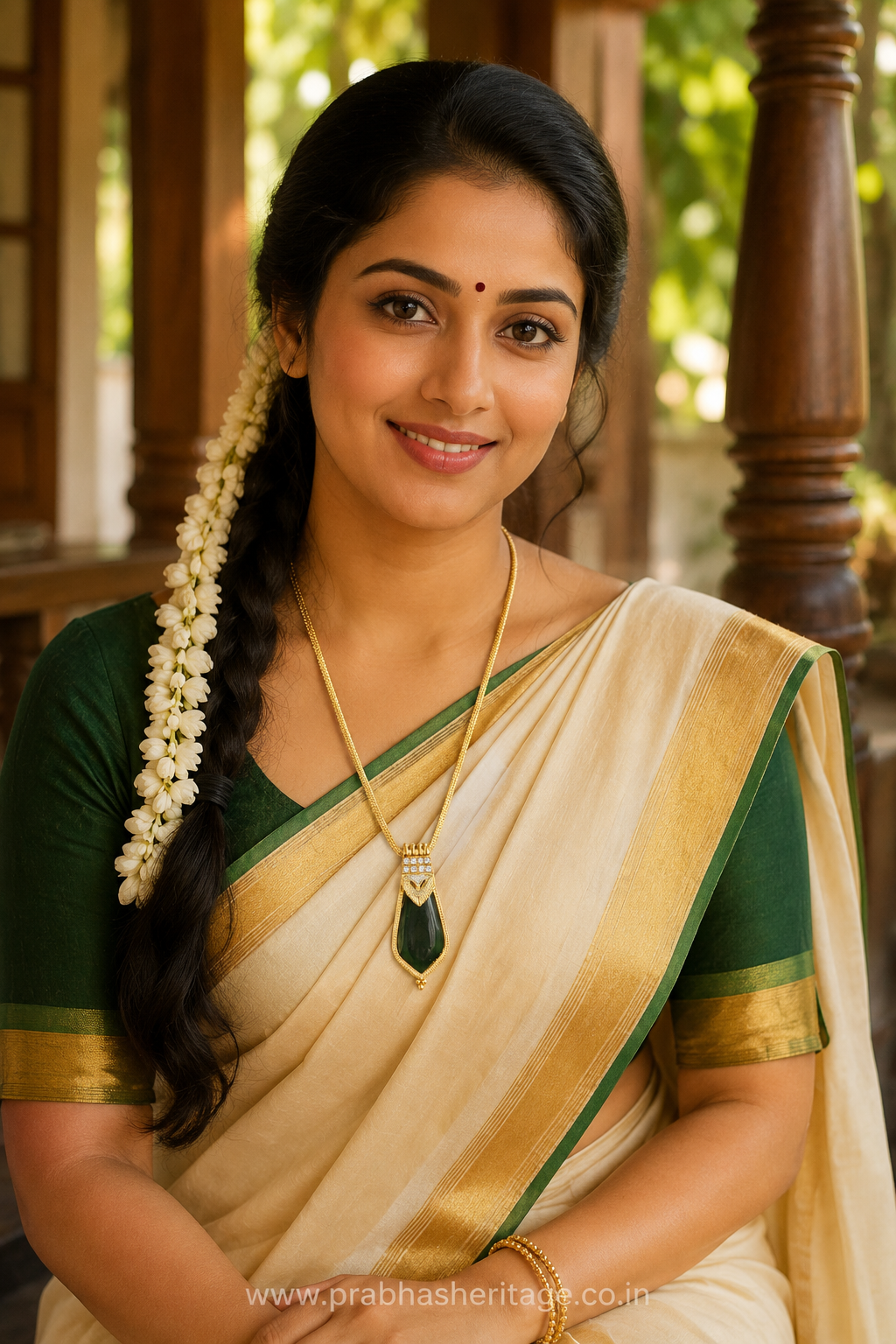 Maragatha Naagapadam Pendant & Chain