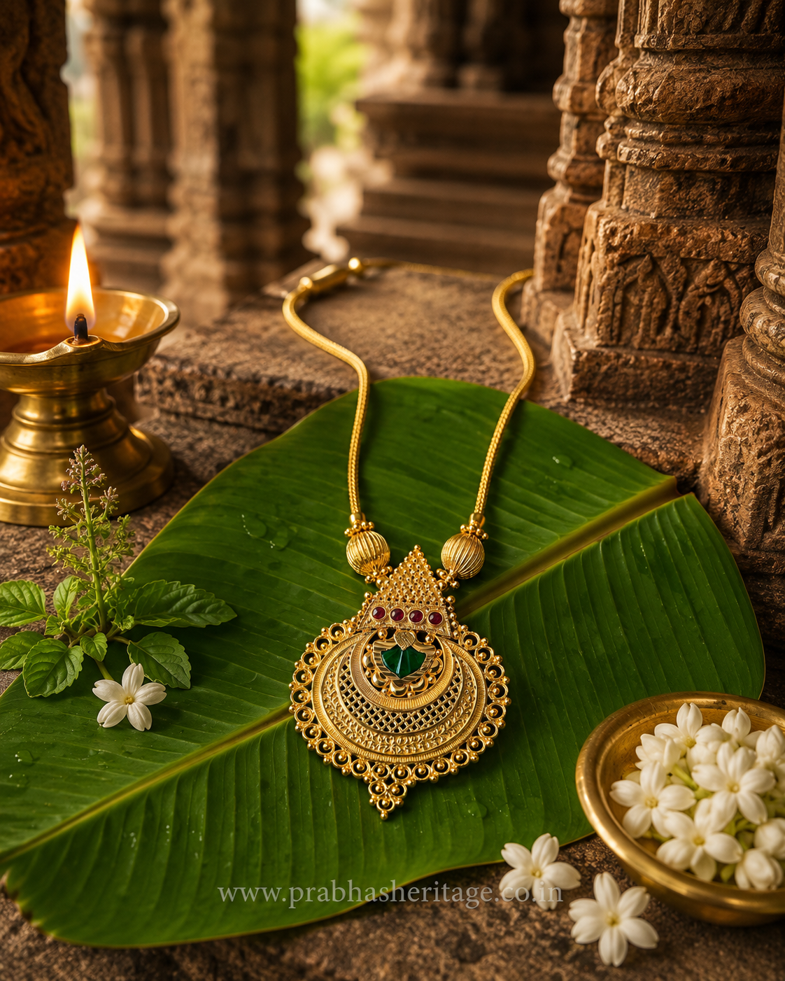 Maragatha Gopura Chandrika Haram