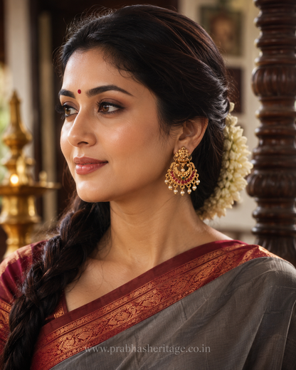 Sri Lakshmi Ratna Chandrika Earrings