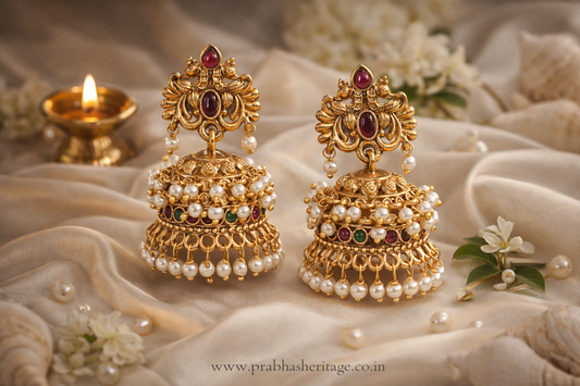 Lakshmi Mayura Pearl Jhimikki