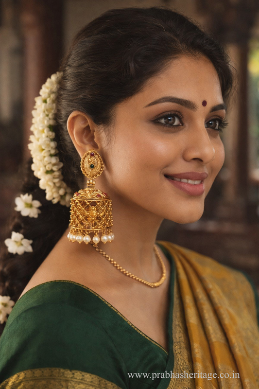 Mayura Valli Antique Jhimikki