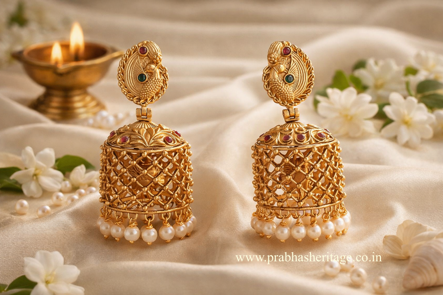 Mayura Valli Antique Jhimikki