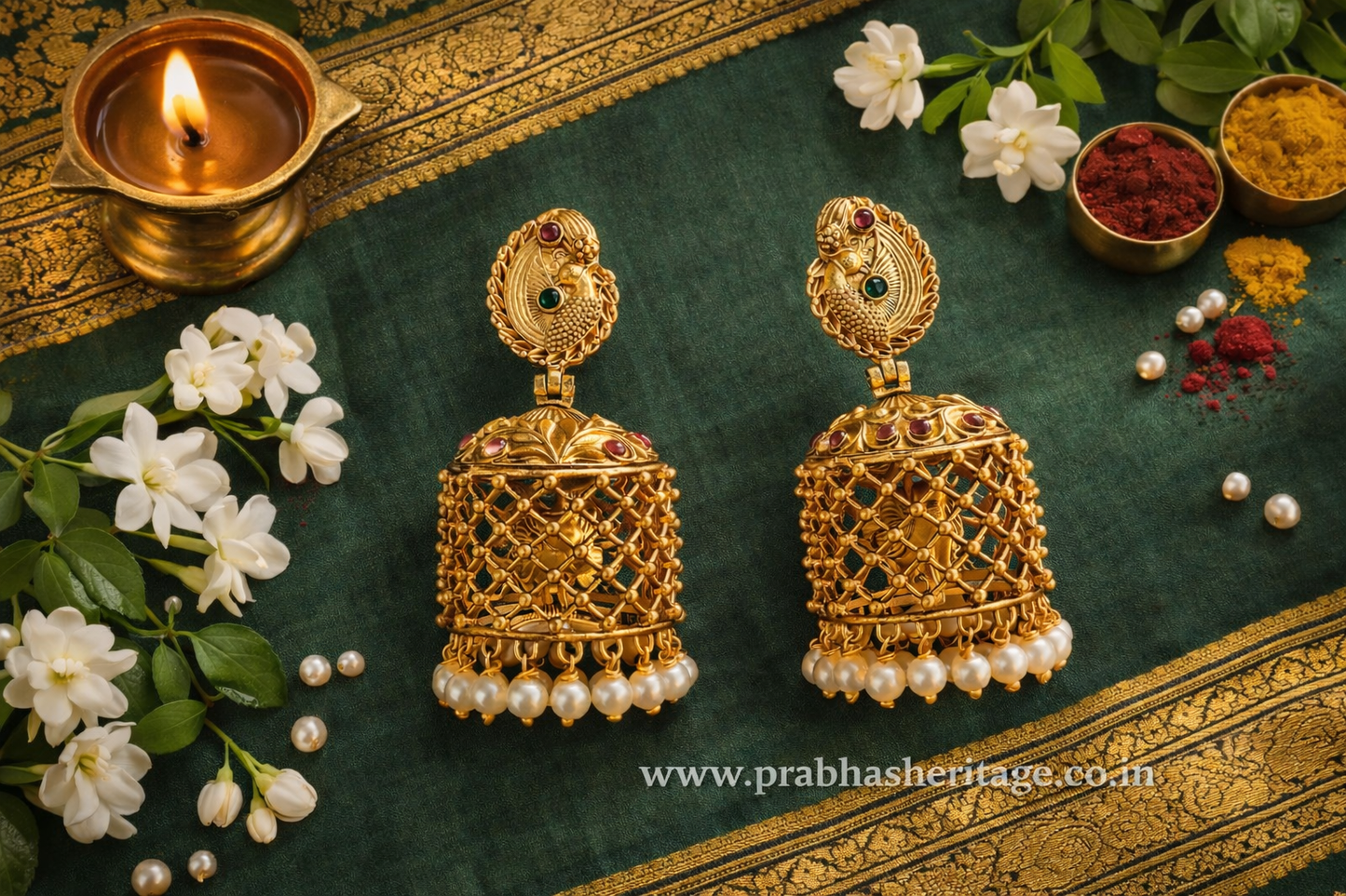Mayura Valli Antique Jhimikki