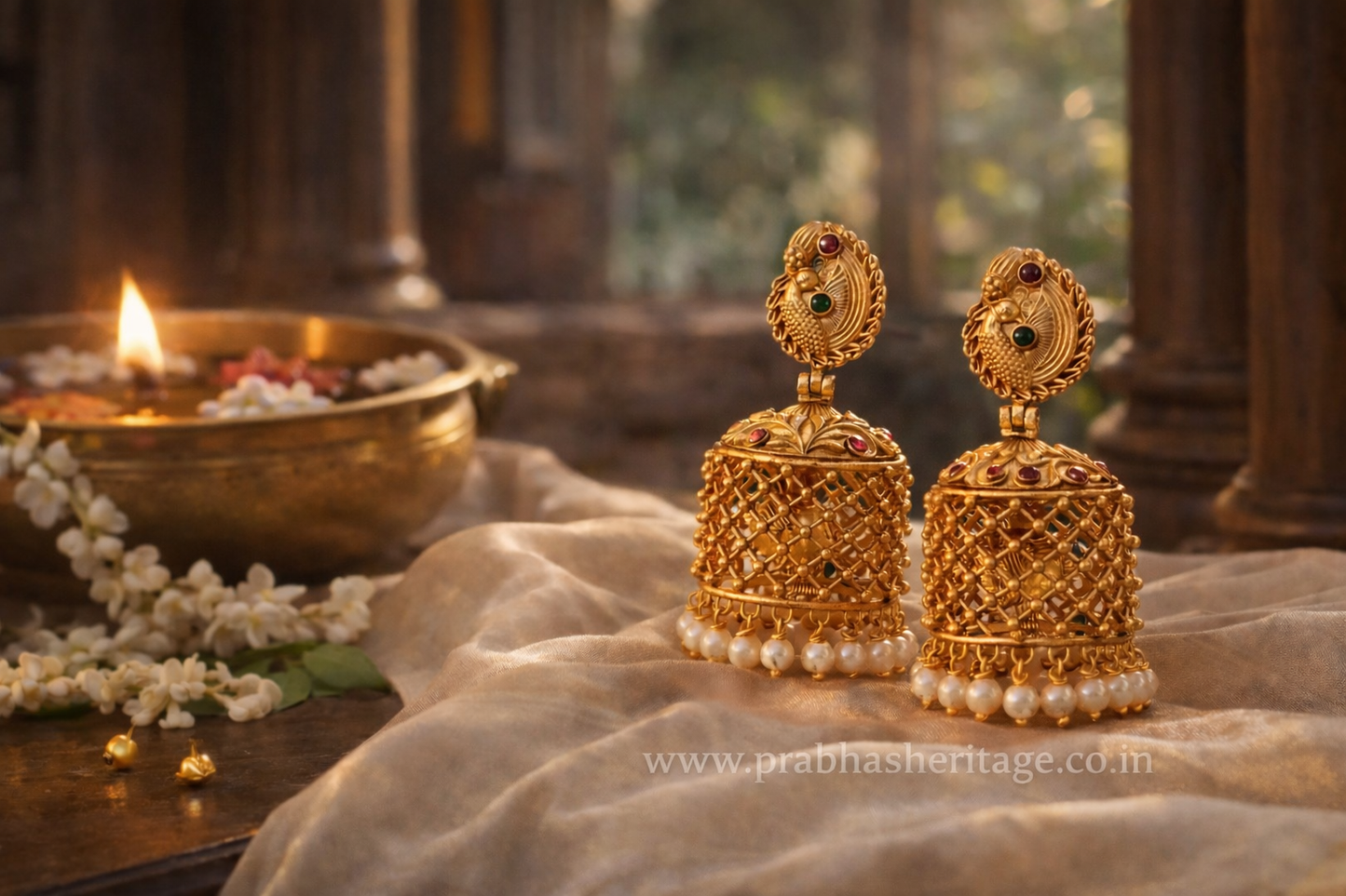Mayura Valli Antique Jhimikki