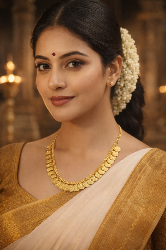 Lakshmi Kaasu Mala Necklace