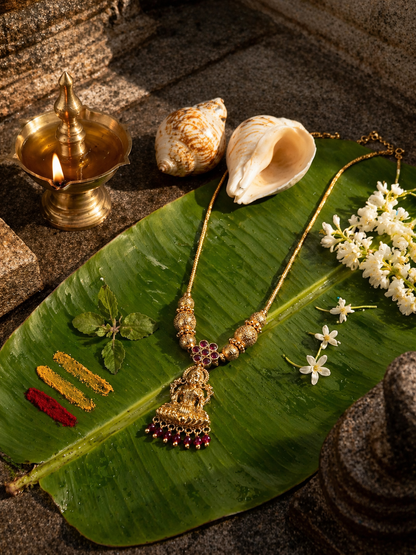 Padma Lakshmi Temple Necklace