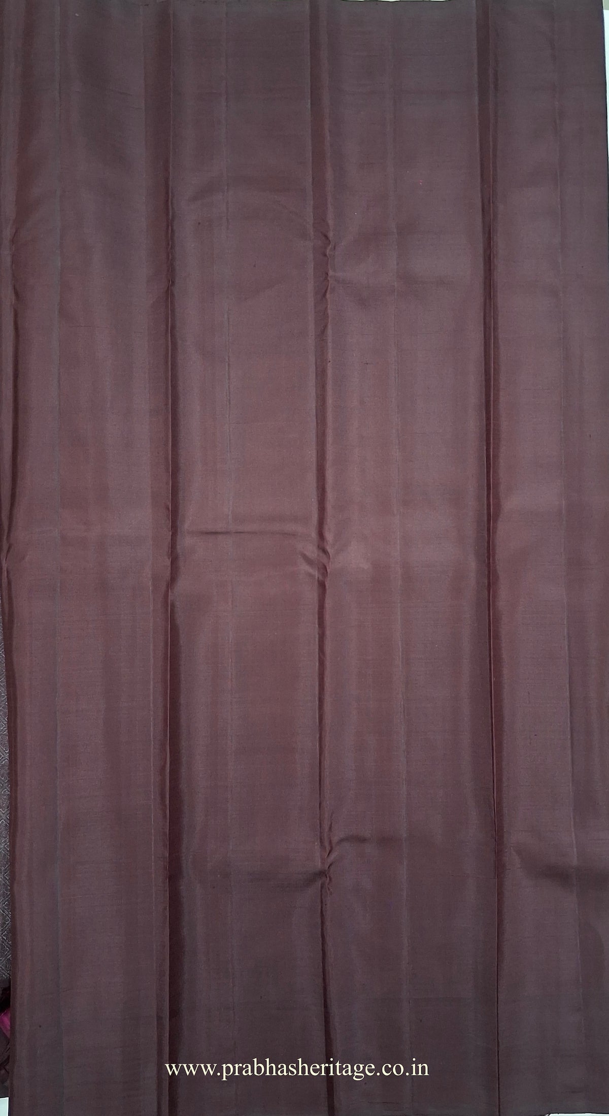 Coordinated wine-aubergine blouse piece
