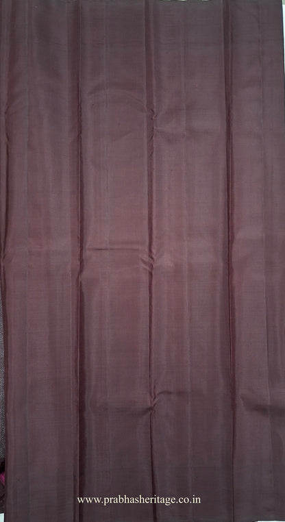 Coordinated wine-aubergine blouse piece