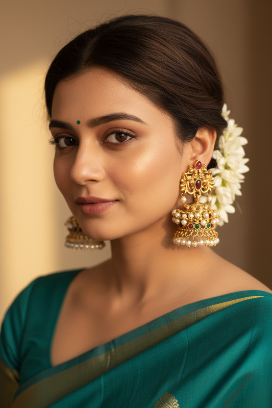 Lakshmi Mayura Pearl Jhimikki